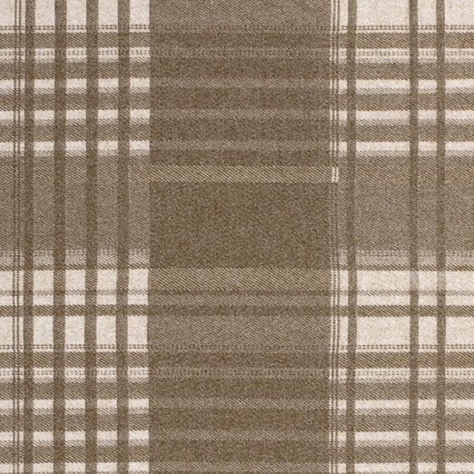 Flanellstoff - Hemdenstoff Kariert Khaki Flanellstoff - Hemdenstoff Kariert Khaki