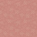 Ganzjahressweat Birds & Blossoms auf Altrosa