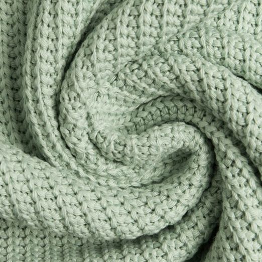 Strickstoff Baumwolle Uni Mint Strickstoff Baumwolle Uni Mint