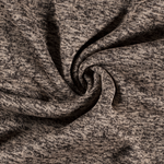 StrickFLEECE Uni Beige/Anthrazit Melange StrickFLEECE Uni Beige/Anthrazit Melange