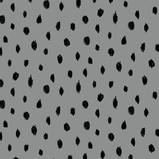 Soft Sweat Dots auf Hellgrau BIO