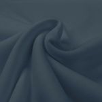 Alpenfleece Double Face Uni Jeansblau/Jeansblau