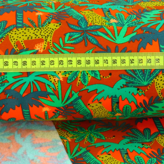 Soft Sweat Jungle auf Blutorange BIO