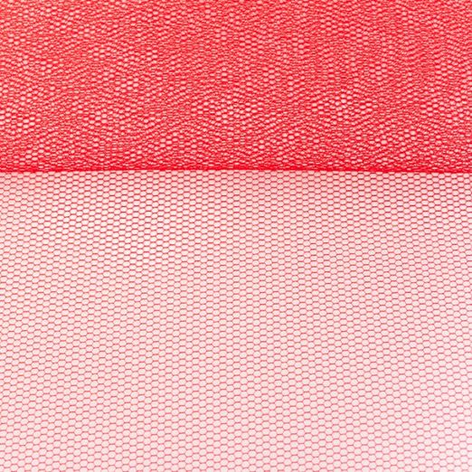 Tüll Uni Rot Tüll Uni Rot