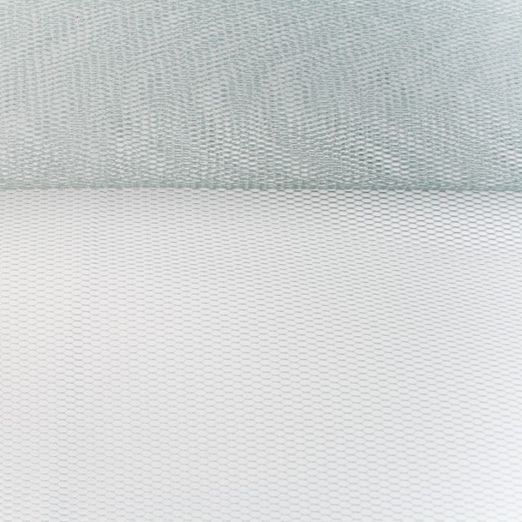 Tüll Uni Silber Tüll Uni Silber