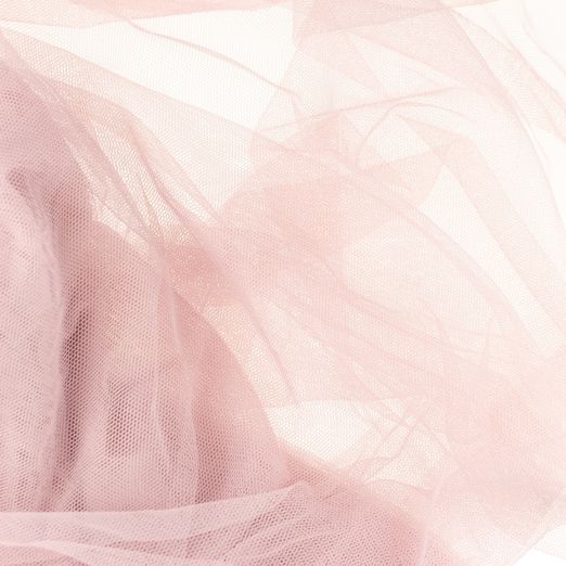 Soft Tüll - Braut Tüll Uni Altrosa
