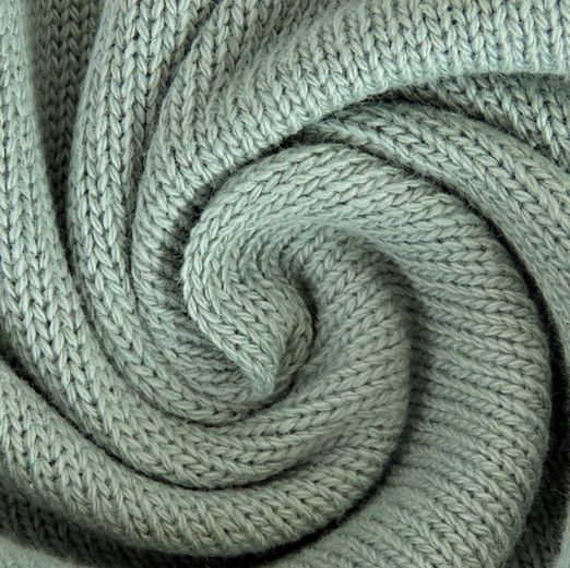 Strickstoff aus reiner Baumwolle Uni Dunkelmint Strickstoff aus reiner Baumwolle Uni Dunkelmint