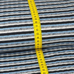 Strickstoff Streifen Hellblau