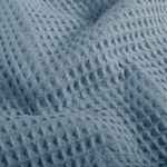 Enfärgad Vafveltyg Ljus Rökblå