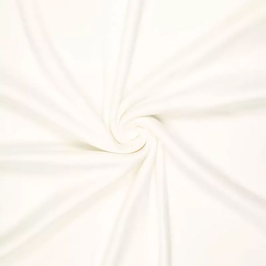 Alpenfleece Double Face Uni Creme/Cremeweiß Alpenfleece Double Face Uni Creme/Cremeweiß