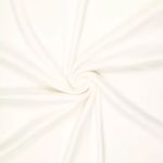 Alpenfleece Double Face Uni Creme/Cremeweiß