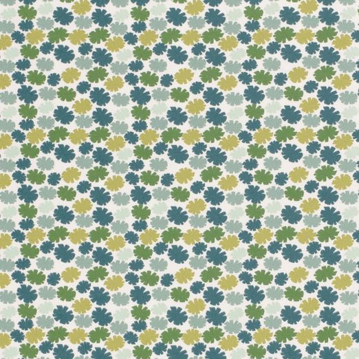 Jersey Kombiblätter auf Cremeweiß Jersey Kombiblätter auf Cremeweiß