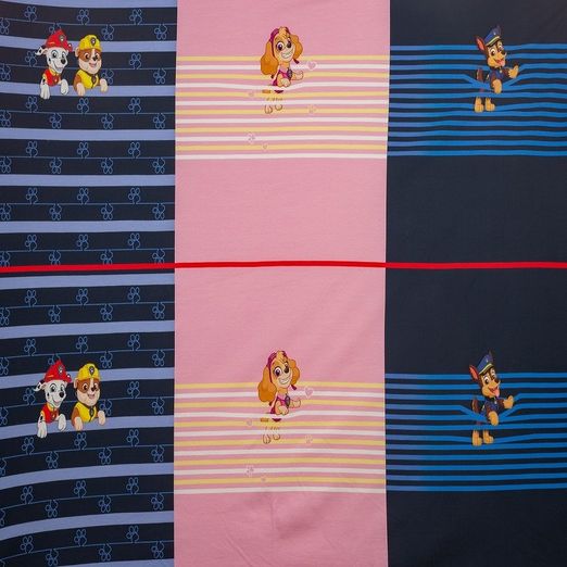 Jersey Panel Paw Patrol Marshall & Rubbel, Skye und Chase 60 cm Jersey Panel Paw Patrol Marshall & Rubbel, Skye und Chase 60 cm