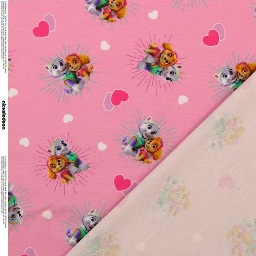 Jersey Paw Patrol Skye & Everest Rosa Lizenz Digital Jersey Paw Patrol Skye & Everest Rosa Lizenz Digital