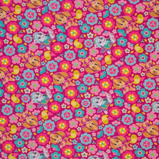 Jersey Paw Patrol Skye & Everest Himbeer Lizenz Digital Jersey Paw Patrol Skye & Everest Himbeer Lizenz Digital