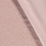 Softshell FOLIENDRUCK Regentropfen Zartrosa