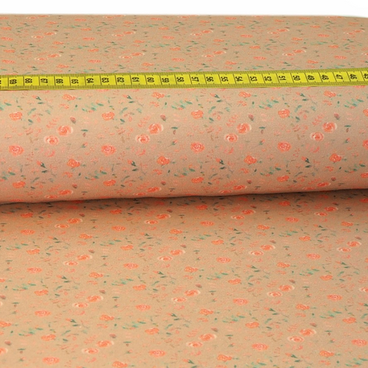 Jersey Roses Aquarell auf Altrosa