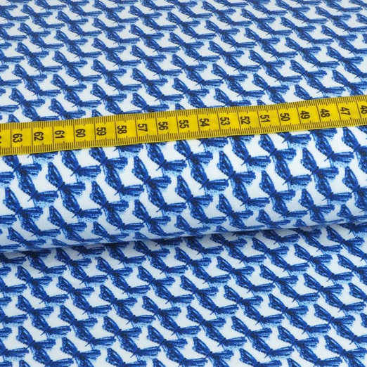 Jersey Little Darling Kleine Libellen Blau Jersey Little Darling Kleine Libellen Blau