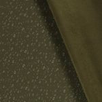 Softshell FOLIENDRUCK Regentropfen Olivgrün