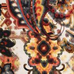 Jersey Retro Muster Gelb