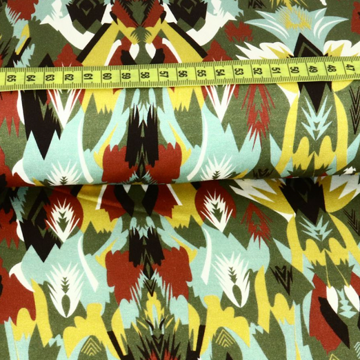 Jersey Brick Abstract Khaki Jersey Brick Abstract Khaki