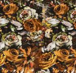 Jersey Paint Flowers Gelb Digital