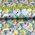 Jersey Tiger im Dschungel Rauchblau Digital