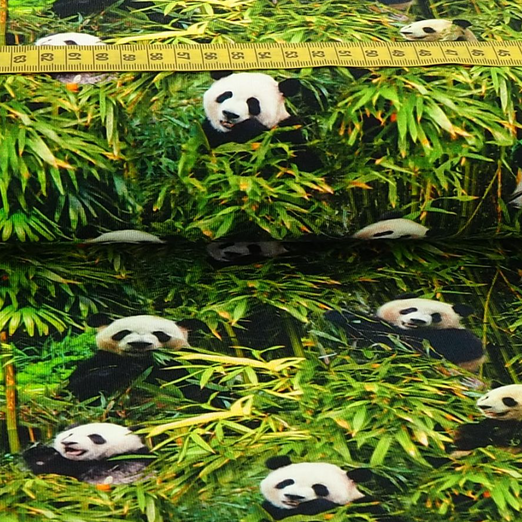Jersey Panda & Bamboo Digital Jersey Panda & Bamboo Digital