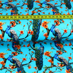 Jersey Pfau Türkis Digital