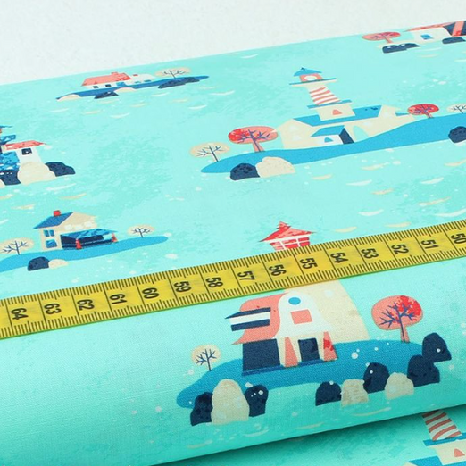 Baumwolle ROBERT KAUFMAN Seaside Treasure Pacific Baumwolle ROBERT KAUFMAN Seaside Treasure Pacific