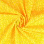 Baumwolle Small Hearts Gelb