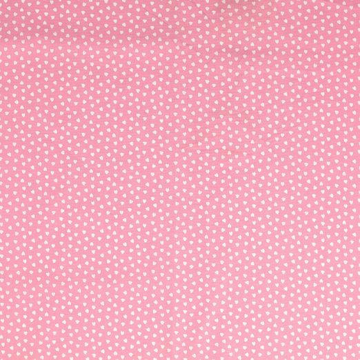 Baumwolle Small Hearts Altrosa Baumwolle Small Hearts Altrosa