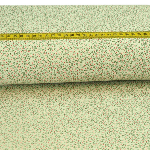 Baumwolle Flower Stars Creme/Pink Baumwolle Flower Stars Creme/Pink