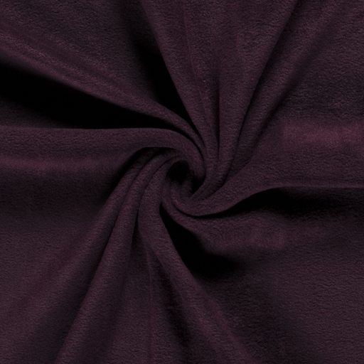 Antipilling Fleece Uni Aubergine