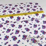 Baumwolle Blümchen Liberty Rot