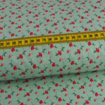 Baumwolle Blümchen Gerlinde Mint Baumwolle Blümchen Gerlinde Mint