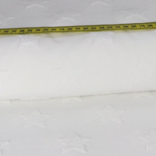 Jersey Jacquard Stars Creme Jersey Jacquard Stars Creme