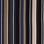Jersey Polyester Nadelstreifen Multicolour Schwarz