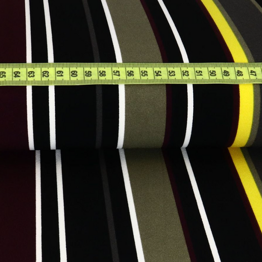 Jersey Polyester Nadelstreifen Multicolour Aubergine Jersey Polyester Nadelstreifen Multicolour Aubergine