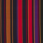 Jersey Polyester Nadelstreifen Multicolour Dunkelblau