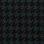 Romanit Jersey Hahnentritt Petrol/Schwarz