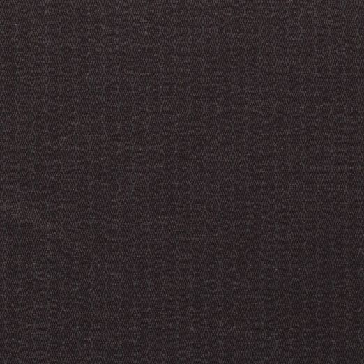 Romanit Jersey Braunes Rautenmuster auf Anthrazit Meliert