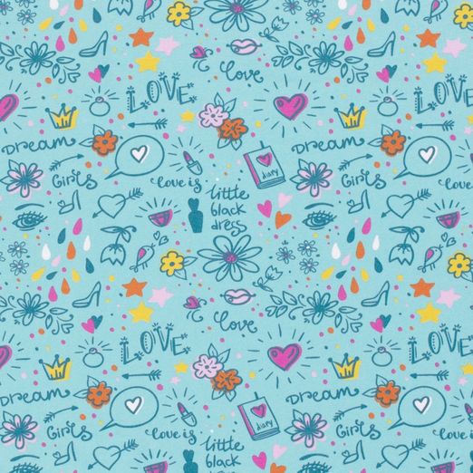 Jersey Love Dream auf Hellpetrol