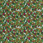 Jersey Abstrakt Djungel på Grön