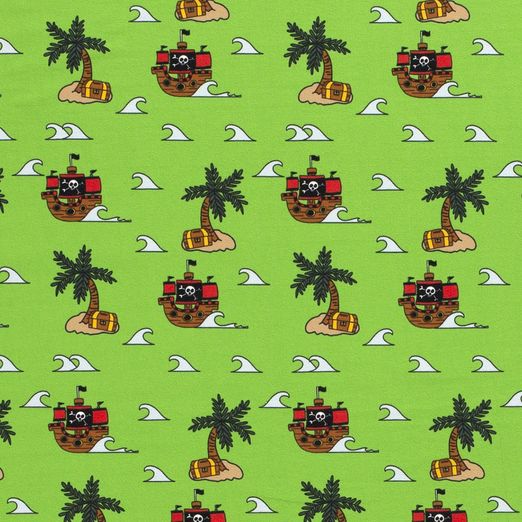 Jersey Schatzinsel in Sicht Lime Jersey Schatzinsel in Sicht Lime