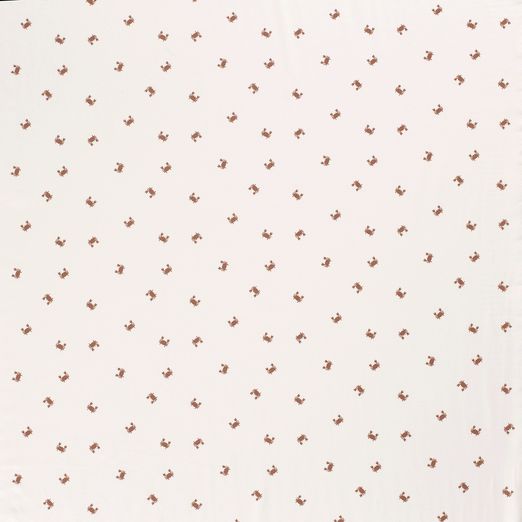 Jersey Krabben auf Cremeweiß