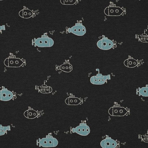 Jersey Submarine auf Anthrazit Meliert