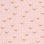 Jersey Crabes & Carrés sur Rose