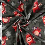 Jersey Oddbods på mörkgrå digital licens