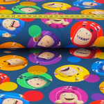 Jersey Oddbods im Kreis auf Rauchblau Lizenz Digital SALE